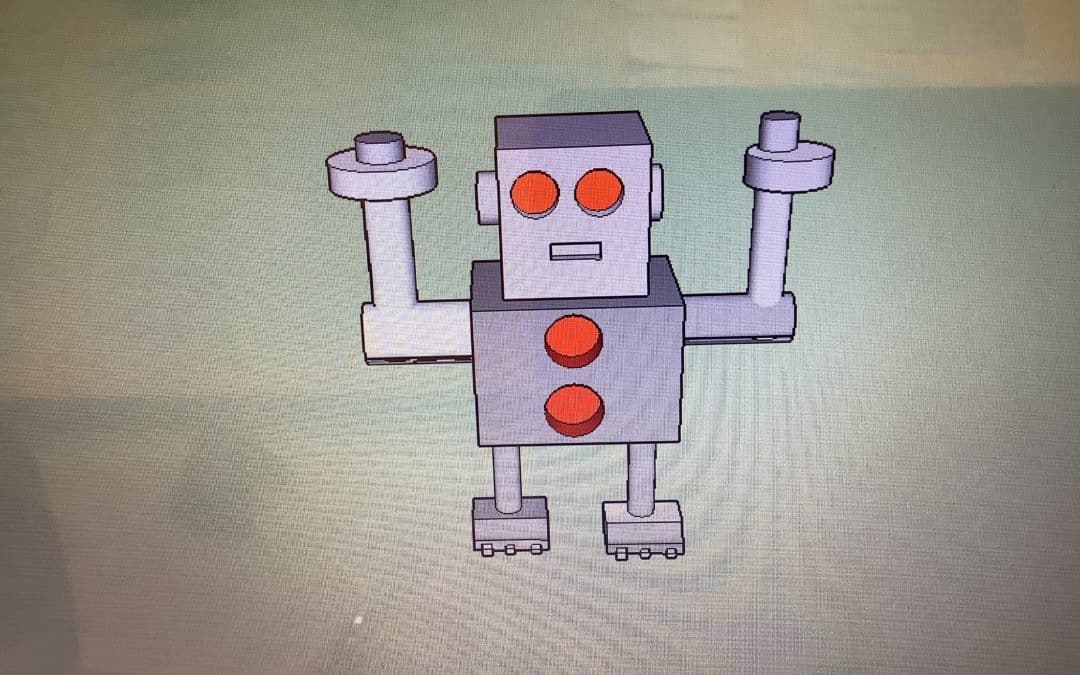 Year 5 Finished CAD Robots